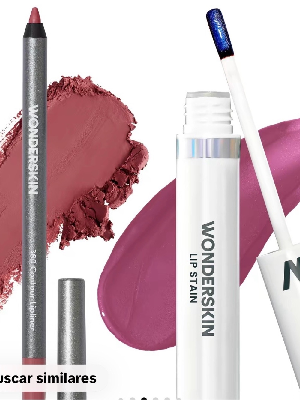 Wonderskin Dusty Rose Lip Stain & Liner Set